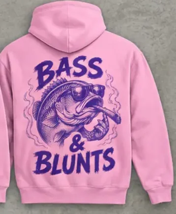 Hoodie Pink / Purple print, back
